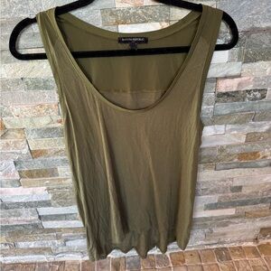 Banana Republic Olive Green Women's Top